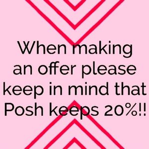 Please be kind with your offers